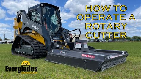 john deere rotary cutter skid steer|high flow brush cutter for skid steer.